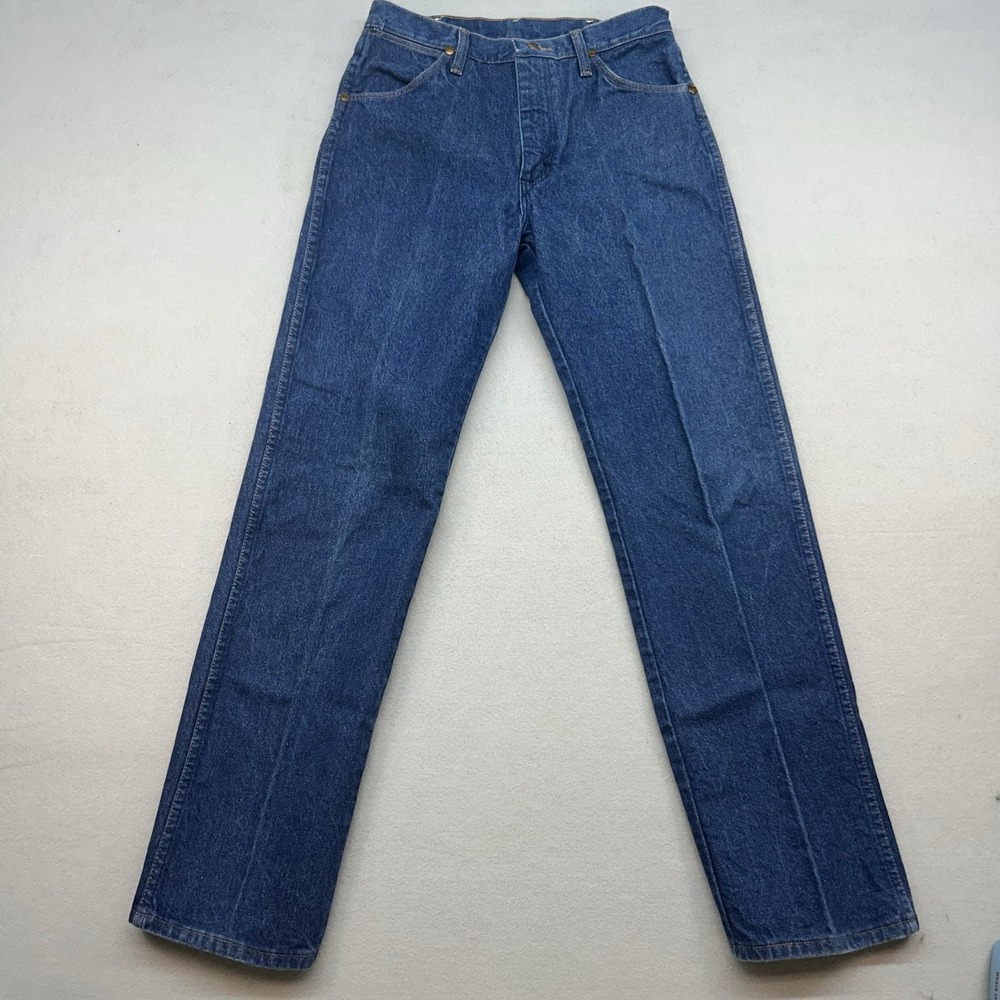Vintage Wrangler Jeans Mens 29x32 Blue Straight Classic Denim Wrangler 13MWZ